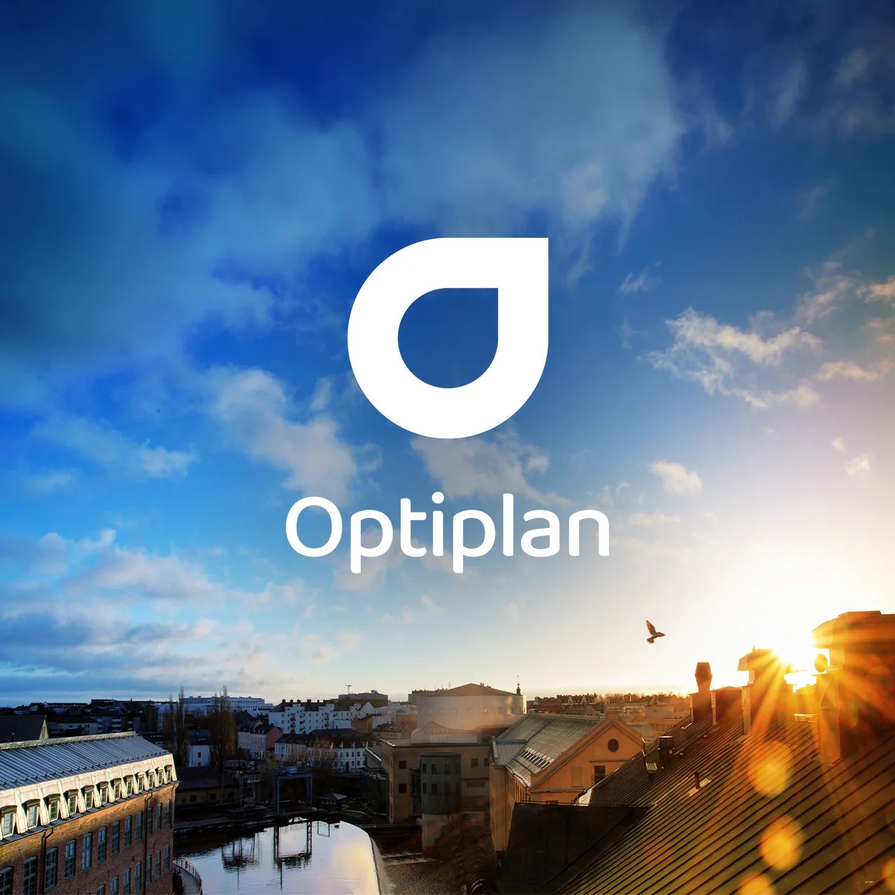 Optiplan - logo, hemsida och grafisk form